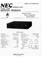 NEC AUT-8300E - Service Manual 